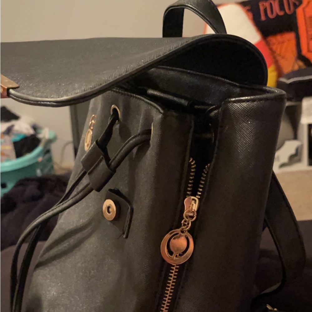 Black Backpack - Picture 2 of 3